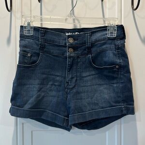 Wallflower denim shorts. Sz1